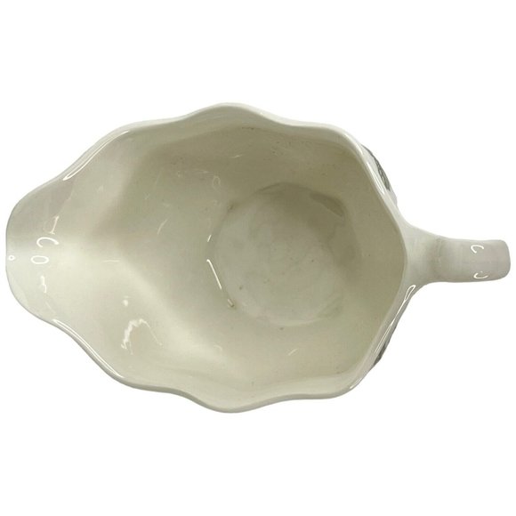 Johnson Brothers Arcadia Fruit Creamer Footed Vintage 10 Ounces Small Gravy Boat - Picture 7 of 9